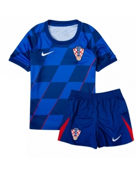 Croazia Maglia Gara Trasferta Repliche Europei 2024 Bambino